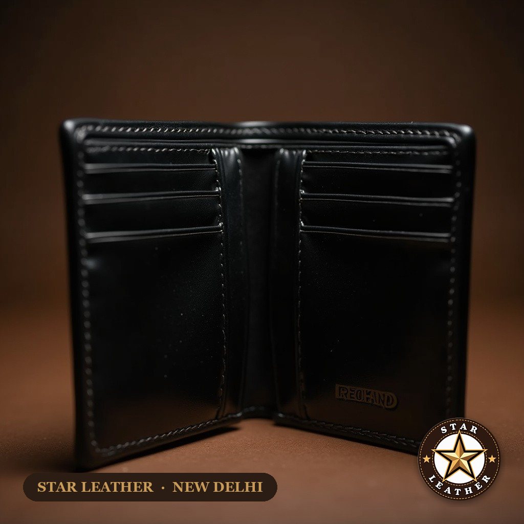 Bifold Wallet - Star Leather