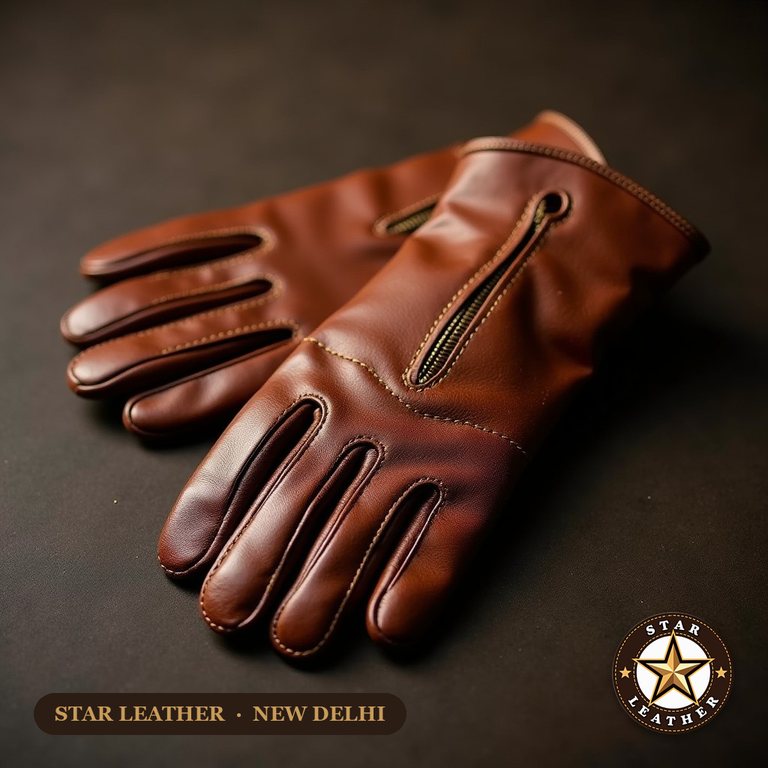 Leather Gloves - Star Leather