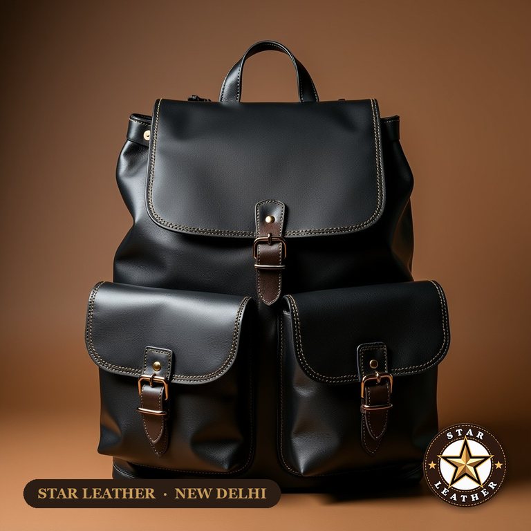 Leather Backpack - Star Leather