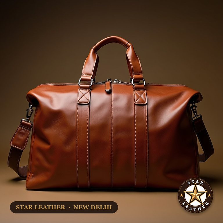 Travel Duffel - Star Leather